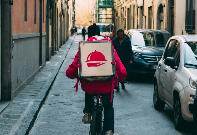 Pedidos de comida entregados directamente al cliente